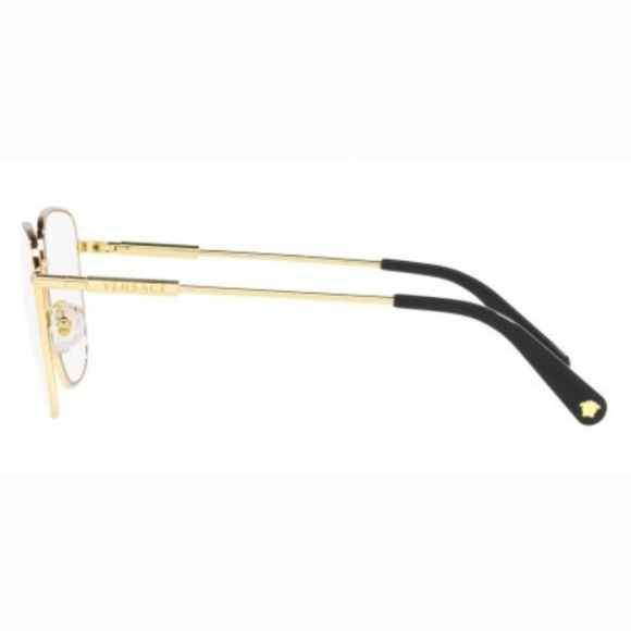 NEW VERSACE WOMEN'S EYEGLASSES VE1281 1002 GOLD FRAME EYEWEAR VE1281 - Picture 8 of 9